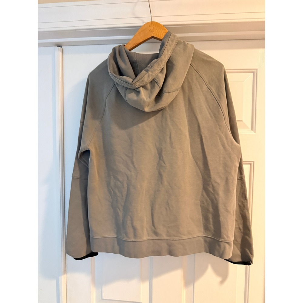 Previously Loved NIKE Grey Zip Hoody Sweatshirt Sz L - Picture 5 of 5